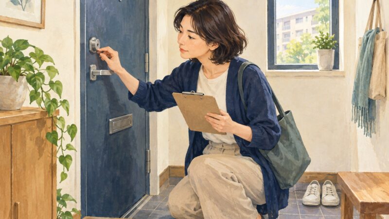 ビレッジハウスで女性の一人暮らしは大丈夫?防犯の確認表と相談文